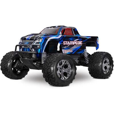 Traxxas 36354-8 RC Monstertruck - 1:10 - Blauw Traxxas 36354-8 RC Monstertruck - 1:10 - Blauw