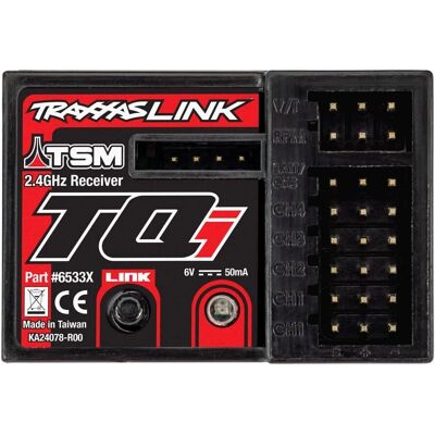 Ricevitore link 2.4GHz Traxxas TQi - Controllo RC a 5 canali Ricevitore link 2.4GHz Traxxas TQi - Controllo RC a 5 canali