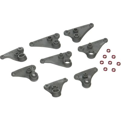 Traxxas Revo Rockerarm-Set - Roter Aluminium Traxxas Revo Rockerarm-Set - Roter Aluminium