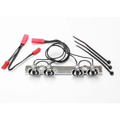 Barra de luz LED cromada Traxxas TRX5684 para Summit - Accesorio RC Barra de luz LED cromada Traxxas TRX5684 para Summit - Accesorio RC