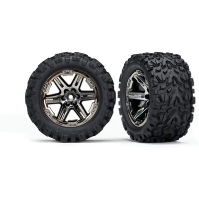 Traxxas Reifen & Felgen - Schwarz Chrome 2.8 - RC Auto Traxxas Reifen & Felgen - Schwarz Chrome 2.8 - RC Auto