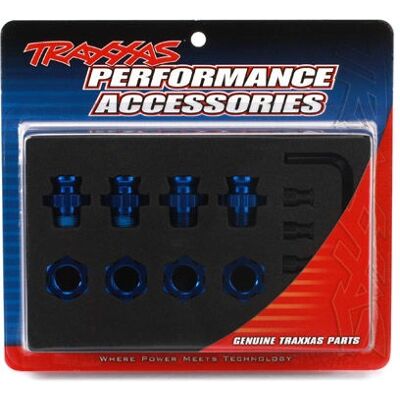 Traxxas TRX-6856X Blauwe spline wielnaven - RC onderdelen Traxxas TRX-6856X Blauwe spline wielnaven - RC onderdelen