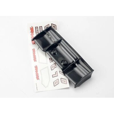 Traxxas - 7122 - 1/16 E-Revo - foglio decal nero - ala RC Traxxas - 7122 - 1/16 E-Revo - foglio decal nero - ala RC