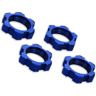 Traxxas XMAXX / E-Revo Blaue 17mm Radmuttern-Set Traxxas XMAXX / E-Revo Blaue 17mm Radmuttern-Set