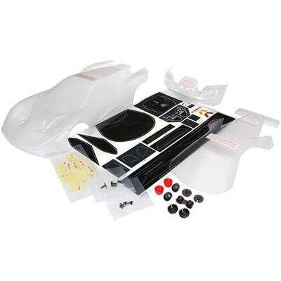 Corpo Ford GT Trasparente Traxxas - Decal e hardware Corpo Ford GT Trasparente Traxxas - Decal e hardware