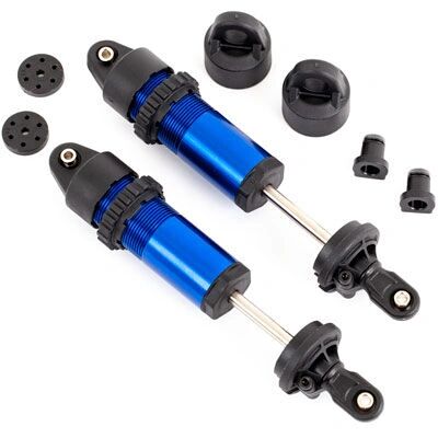 Traxxas Sledge Dämpfer kurz blau eloxiert - RC Auto Zubehör Traxxas Sledge Dämpfer kurz blau eloxiert - RC Auto Zubehör