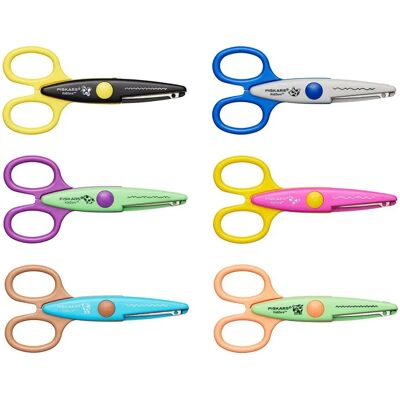 Set di forbici decorative Kidzors Fiskars - Vari motivi Set di forbici decorative Kidzors Fiskars - Vari motivi