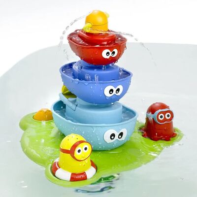 Yookidoo Modell 40115 Badspielzeug mit Wasserfontäne & Zubehör - Kinder ab 12 Monaten Yookidoo Modell 40115 Badspielzeug mit Wasserfontäne & Zubehör - Kinder ab 12 Monaten