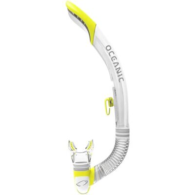Maschera da snorkeling Oceanic Ultra Sd - Snorkel da immersione, Giallo e Bianco, Design frontale Maschera da snorkeling Oceanic Ultra Sd - Snorkel da immersione, Giallo e Bianco, Design frontale