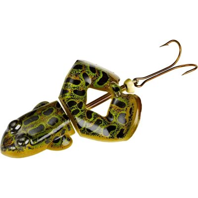 Rebel Rana Buzz'n 1/2 oz Verde Toro - Esche da Pesca Rebel Rana Buzz'n 1/2 oz Verde Toro - Esche da Pesca