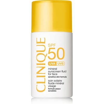 Clinique Fluido Solare Minerale per il Viso SPF 50 (30ml) Clinique Fluido Solare Minerale per il Viso SPF 50 (30ml)