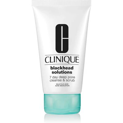 Clinique Blackhead Solutions 7 Day Deep Pore Cleanse & Scrub (125ml) Clinique Blackhead Solutions 7 Day Deep Pore Cleanse & Scrub (125ml)