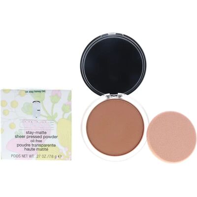 Clinique Stay-Matte Sheer Pressed Powder - Stay Honey Wheat Clinique Stay-Matte Sheer Pressed Powder - Stay Honey Wheat