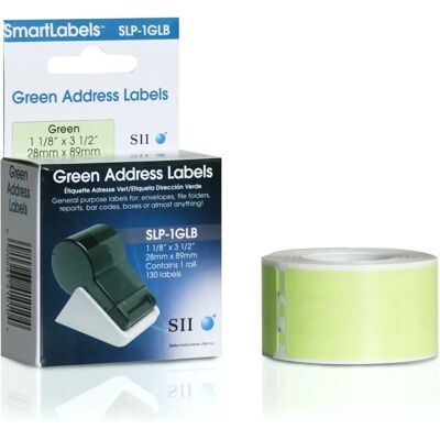 Seiko Instruments SLP-1GLB Grüne Selbstklebende Druckeretikett - Etikettendrucker Seiko Instruments SLP-1GLB Grüne Selbstklebende Druckeretikett - Etikettendrucker