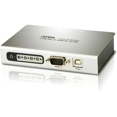 ATEN UC2324-AT - Silber - USB 2.0 - Dockingstation ATEN UC2324-AT - Silber - USB 2.0 - Dockingstation