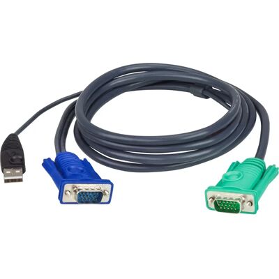 ATEN 2L-5203U KVM kábel - VGA, USB, Hang, 3m ATEN 2L-5203U KVM kábel - VGA, USB, Hang, 3m