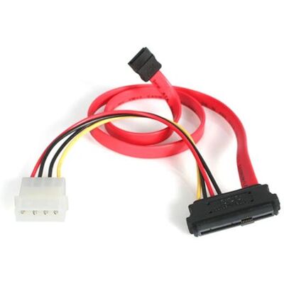 StarTech.com SAS 29 Pin zu SATA Stromkabel - 0,457m StarTech.com SAS 29 Pin zu SATA Stromkabel - 0,457m