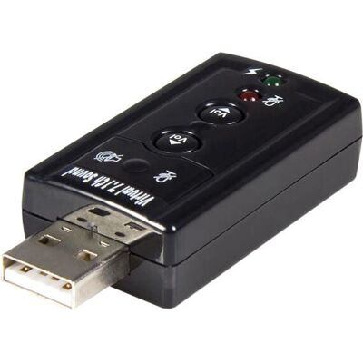 Carte audio StarTech.com ICUSBAUDIO7 - 7.1 Canaux Carte audio StarTech.com ICUSBAUDIO7 - 7.1 Canaux