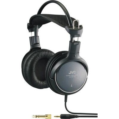 Casque JVC HA-RX700 - Arceau Câblé Noir - Publicité Casque JVC HA-RX700 - Arceau Câblé Noir - Publicité
