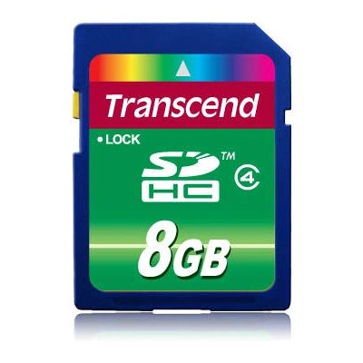 Karta pamięci Transcend TS8GSDHC4 - Karta pamięci Karta pamięci Transcend TS8GSDHC4 - Karta pamięci