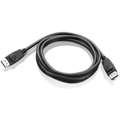 Lenovo DisplayPort 1,8 m Svart - Kabel Lenovo DisplayPort 1,8 m Svart - Kabel