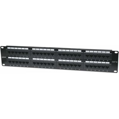 Intellinet 560283 - Rack-beépített patch panel - Gigabit Ethernet Intellinet 560283 - Rack-beépített patch panel - Gigabit Ethernet