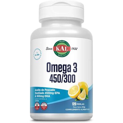 Kal Omega 3 450/300 - Integratore di olio di pesce Kal Omega 3 450/300 - Integratore di olio di pesce