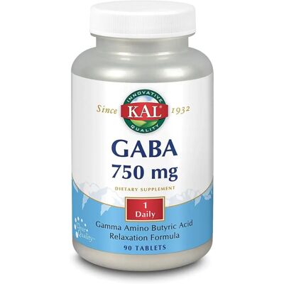 KAL GABA 750mg - Suplemento alimentar KAL GABA 750mg - Suplemento alimentar