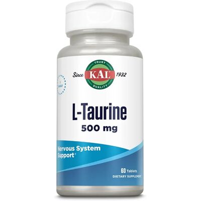 KAL L-Taurine 500mg - Dietary Supplement KAL L-Taurine 500mg - Dietary Supplement
