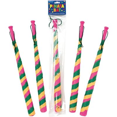 Amscan P12920 Partydekoration - Unisex, 46cm bunter Pinata-Schläger Amscan P12920 Partydekoration - Unisex, 46cm bunter Pinata-Schläger
