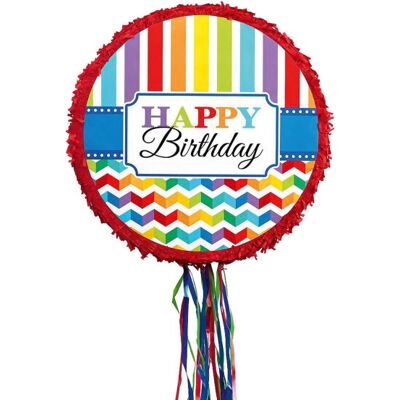 Amscan P33521 Party Dekoration - Bunte Piñata - 45cm Amscan P33521 Party Dekoration - Bunte Piñata - 45cm