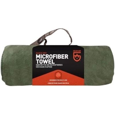 Ręcznik Mikrofibra OD Green od Gear Aid McNett - Taktyczny, Ultra Kompakt, 77x127cm Ręcznik Mikrofibra OD Green od Gear Aid McNett - Taktyczny, Ultra Kompakt, 77x127cm