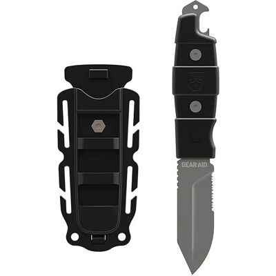 Coltello fisso Gear Aid Buri Punto di Caduta - Nero Coltello fisso Gear Aid Buri Punto di Caduta - Nero