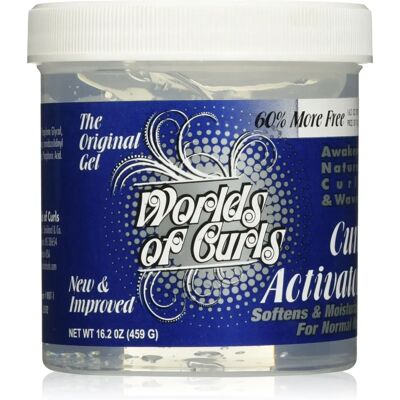 Worlds Of Curls Krulactivator Gel - Gel voor Krullen 16.2 Oz Worlds Of Curls Krulactivator Gel - Gel voor Krullen 16.2 Oz