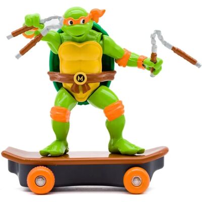 Jouet Michelangelo Teenage Mutant Ninja Turtles de FUNRISE - Skate de combat - Publicité Jouet Michelangelo Teenage Mutant Ninja Turtles de FUNRISE - Skate de combat - Publicité