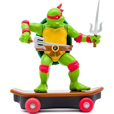 FUNRISE Raphael Giocattolo Bambini Tartarughe Ninja - Skate da Combattimento FUNRISE Raphael Giocattolo Bambini Tartarughe Ninja - Skate da Combattimento