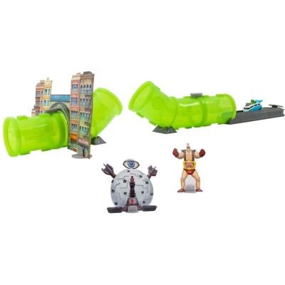 Teenage Mutant Ninja Turtles Leonardo Playset - Shell Riders Urban Toy Teenage Mutant Ninja Turtles Leonardo Playset - Shell Riders Urban Toy