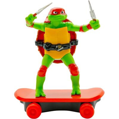 FUNRISE TMNT Mutant Mayhem - Raph Zabawka dla dzieci - Skate do walki FUNRISE TMNT Mutant Mayhem - Raph Zabawka dla dzieci - Skate do walki