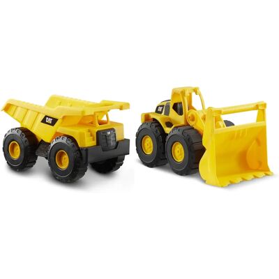 Ensemble de Véhicules de Construction Funrise - 2 Véhicules, 25cm - Enfants - Publicité Ensemble de Véhicules de Construction Funrise - 2 Véhicules, 25cm - Enfants - Publicité