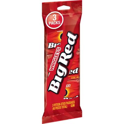 Gomme Big Red de Wrigley - Gomme - Publicité Gomme Big Red de Wrigley - Gomme - Publicité