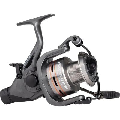 Moulinet Mitchell MX2 FS 5500 - Pêche à la carpe - Publicité Moulinet Mitchell MX2 FS 5500 - Pêche à la carpe - Publicité