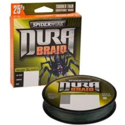 SpiderWire Durabraid Tmavě Zelená - Rybářská Linka SpiderWire Durabraid Tmavě Zelená - Rybářská Linka