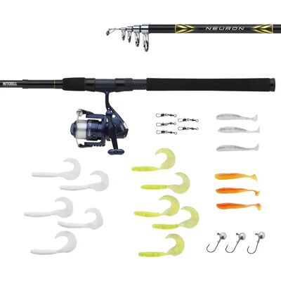 Combo da Pesca Abu Garcia Neuron Sw Spin 180-T 5-15 G Combo da Pesca Abu Garcia Neuron Sw Spin 180-T 5-15 G