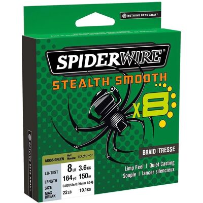 Spiderwire Stealth Smooth 8 Braid - Ligne de Pêche - Publicité Spiderwire Stealth Smooth 8 Braid - Ligne de Pêche - Publicité