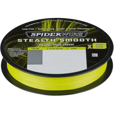 SpiderWire Stealth Smooth 8 Geflecht - Angelschnur SpiderWire Stealth Smooth 8 Geflecht - Angelschnur