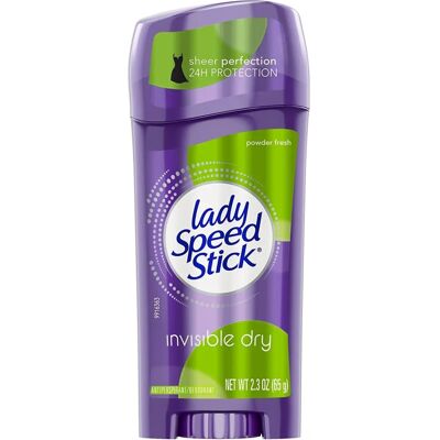 Lady Speed Stick - Invisible Dry - Antiperspirant Stick - Publicité Lady Speed Stick - Invisible Dry - Antiperspirant Stick - Publicité