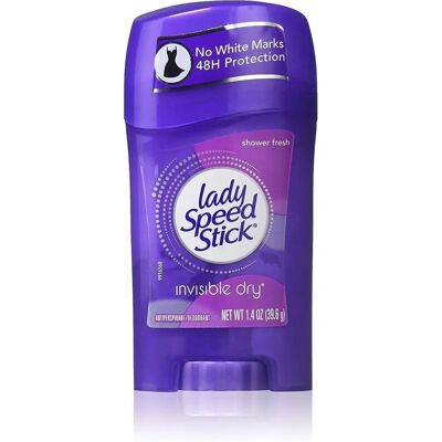 Lady Speed Stick Déodorant Antitranspirant Invisible Sec - Publicité Lady Speed Stick Déodorant Antitranspirant Invisible Sec - Publicité