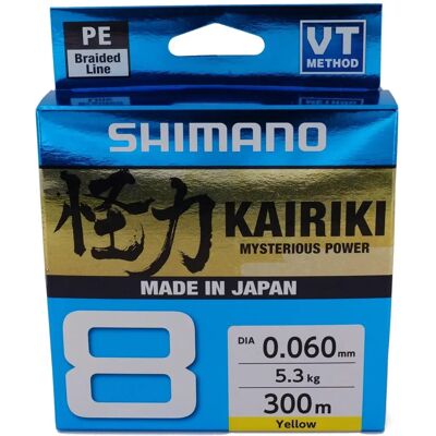 Shimano Kairiki 8 Geflochtene Linie - Stark, Empfindlich, 0.190mm Shimano Kairiki 8 Geflochtene Linie - Stark, Empfindlich, 0.190mm
