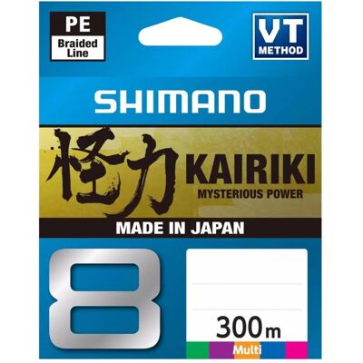 Shimano Kariki 8 300 M Multicolor Fishing Line Shimano Kariki 8 300 M Multicolor Fishing Line