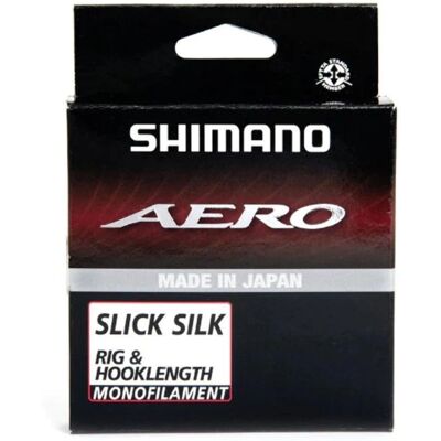 Shimano Aero Slick Silk Rig&hooklength - Angelschnur - Schwarz - 100m Shimano Aero Slick Silk Rig&hooklength - Angelschnur - Schwarz - 100m